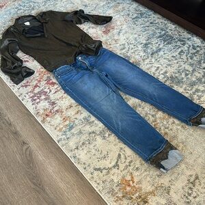 Shirt size 1 Chicos/jeans size 00